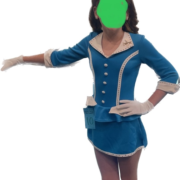 Flight attendant costume size 10 - Picture 1 of 1